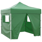 Party Tent Folding Green 291 x 291 x 315 cm Oxford Fabric 42023567