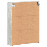 Bathroom Mirror Cabinet TULUM Concrete Grey 60 x 16.5 x 78 cm 880364