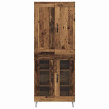 Highboard Old Wood 69.5 x 34 x 180 cm Engineered Wood 3403168