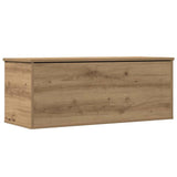 Storage Box Artisan Oak 90 x 35 x 35 cm Engineered Wood 868712