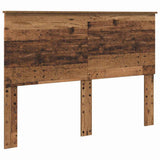 Headboard with Headboard Old Wood 140 cm Engineered wood 887767
