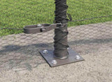 Welded Wire Fence with Concrete Base 25 x 0.6 m 3353649