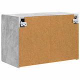 TV Wall Cabinet Concrete Grey 59.5 x 31 x 40 cm Engineered Wood 892335