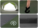 Tunnel Tent Green 562 x 265 x 216 cm 42017457