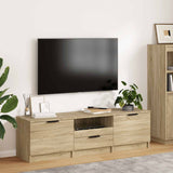 TV Cabinet Sonoma Oak 140x35x40 cm Engineered Wood 811451