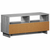 TV Stand 90 x 34.5 x 40 cm Grey Sonoma Engineered Wood 8011474