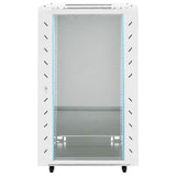 Network Cabinet with Storage Grey 600 x 600 x 1000 mm Steel 30267