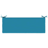 2-Piece Bench Cushions SOEST 2 pcs 100% Polyester Light Blue 949761