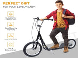 Kids Scooter, Teen Kick Scooter with Rubber Wheels, 16" Front Wheel, Height Adjustable Handlebar, T3398P422457