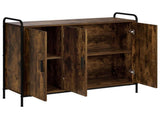 Sideboard Smoked Oak 98.5 x 33 x 81 cm Engineered Wood 8013838
