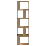 Book Cabinet Artisan Oak 45x24x159 cm Engineered Wood 855785