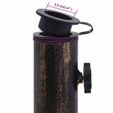 Umbrella Base Bronze 12 kg 49 cm Cast Iron 47868