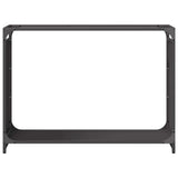 Firewood Rack Black 90x28x65 cm Cold-rolled steel 864203