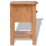 Nightstands 2 pcs 36x30x47 cm Solid Oak Wood 3053416