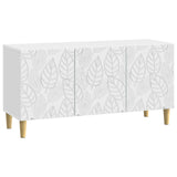 TV Cabinet 99 x 34.5 x 50 cm White Engineered Wood 895175