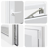 Basement Window "RISOR" 60x100 cm Tilt&Turn DIN Right White 4108306