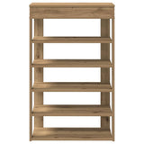 Shoe Rack Artisan Oak 60x30x98 cm Engineered Wood 859931
