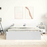 Bed Frame without Mattress White 140x200 cm 3203859