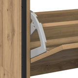 Shoe Cabinet Artisan Oak 100 x 34 x 112 cm Engineered Wood 3365548