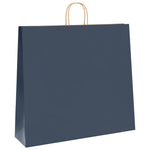 ZNTS Paper Bags 50 pcs with Handles Blue 54x15x49 cm 4101696