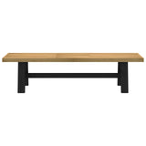 Dining Bench NOAIN 160 x 41 x 45 cm Solid Pine Wood Natural 42020919