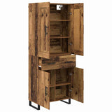 Highboard Old Wood 69.5 x 34 x 180 cm Engineered Wood 3415657