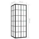 ZNTS Shower Cabin ESG 70x70x180 cm 150768