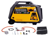 Portable Petrol Generator Inverter Dual Fuel LPG 3500W Camping Electric Start 63623476