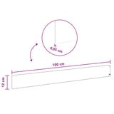 Lawn Edging 30 pcs 100 x 12 cm Steel White 8008790