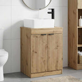 Bathroom Furniture Set Artisan Oak Engineered Wood 3404231