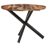 Dining Table 100x100x75 cm Acacia Wood with Honey Finish 321683