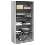Wardrobe Grey Sonoma 100x50x200 cm Engineered Wood 3307734