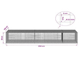 Gabion with 3.5 mm Wire and 5x5 cm Mesh 250x100x50 cm 3462407
