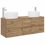 Bathroom Furniture Set 3 pcs Artisan Oak 49.5 x 44.5 x 66 cm 3405938