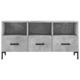 TV Cabinet Concrete Grey 102x36x50 cm Engineered Wood 829040