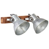 Industrial Wall Lamp Silver 45x25 cm E27 320503