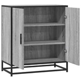Sideboard Grey Sonoma 68x35x76 cm Engineered Wood and Metal 848967