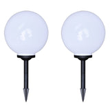 Outdoor Pathway Lamps 4 pcs LED 30 cm with Ground Spike 277116