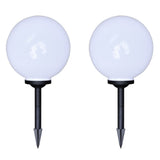 Outdoor Pathway Lamps 4 pcs LED 30 cm with Ground Spike 277116