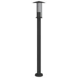 Outdoor Floor Lamps 3pcs Black 100 cm Stainless Steel 4006356