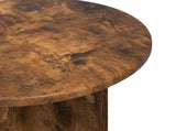 Side Table Set with Storage 2 pcs Smoked Oak Engineered Wood 8001033