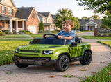 Land Rover Licensed 12V Kids Ride on Car with Remote, Suspension, Slow Start, 3 Speeds, Lights, T3398P555121