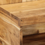 ZNTS Bedside Cabinet 50x27x50 cm Solid Wood Acacia 4017523