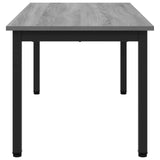 Coffee Table Grey Sonoma 100 x 50 x 45 cm Engineered Wood 892575