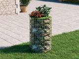 Circular Gabion Pole Galvanised Steel 50x100 cm 152016