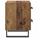 Bedside Cabinet Old Wood 40 x 35 x 47.5 cm Engineered Wood 882059
