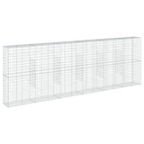 Gabion Basket with Cover 600x50x200 cm Galvanised Iron 3295171