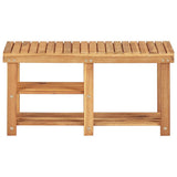 45932 Shoe Rack 90x32x46 cm Solid Acacia Wood