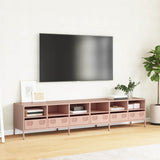 TV Cabinet Pink 202x39x43.5 cm Cold-rolled Steel 3307156