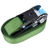 148895 Ratchet Tie Down Straps 20 pcs 800 daN 6 m Green